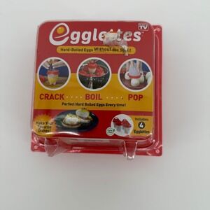 Egglettes Hard Boiled Eggs Without the Shell Maker BPA Free New